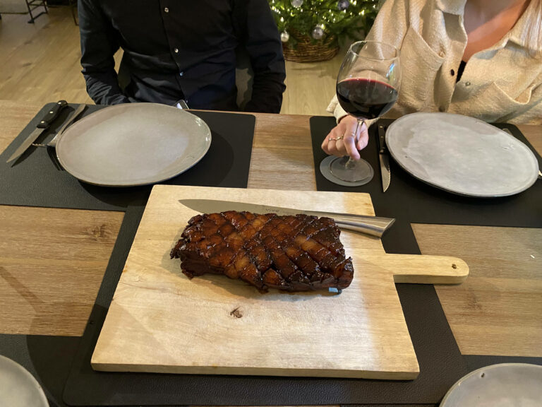 asian buikspek van de kamado