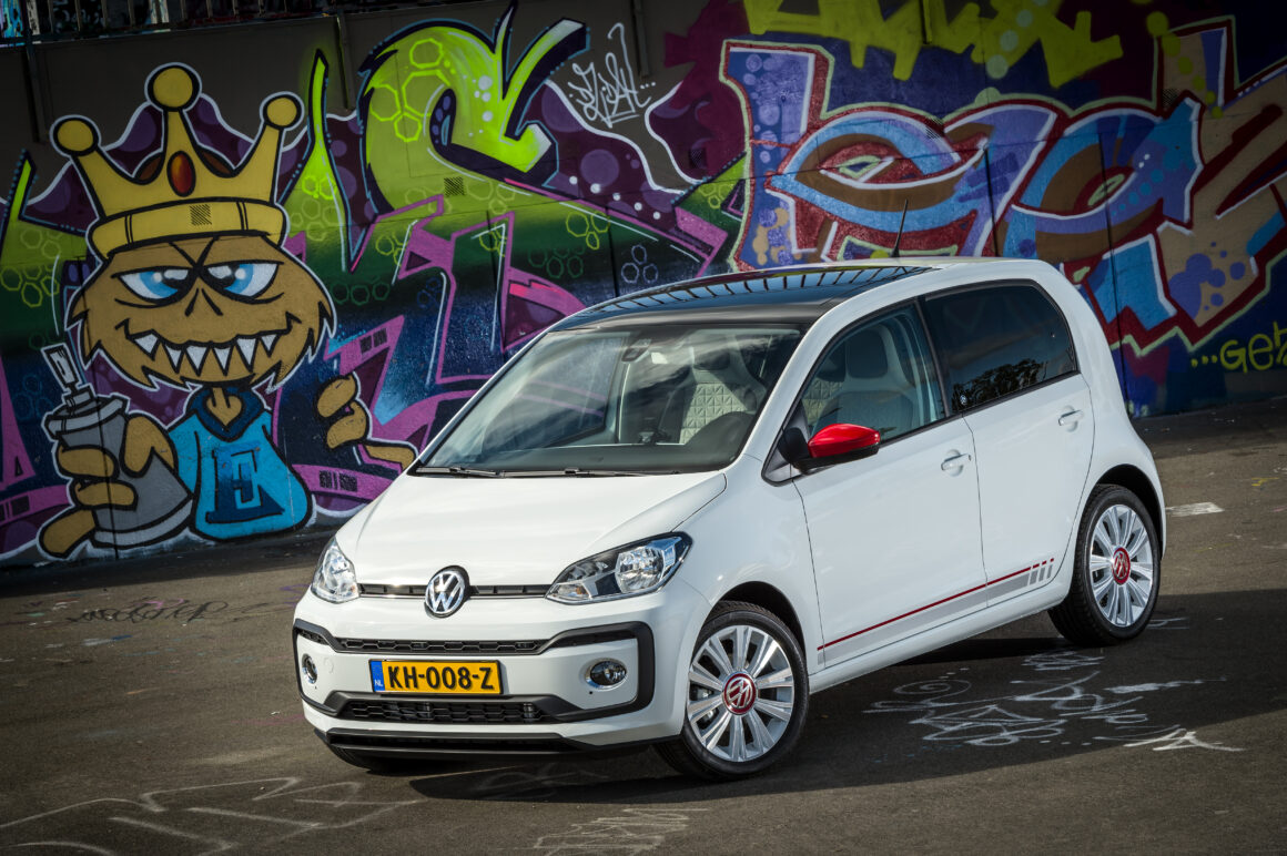 De nieuwe sportieve volkswagen up