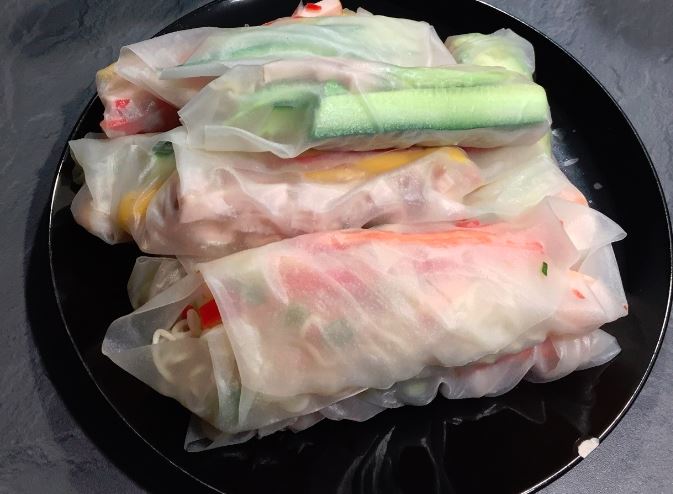 recept om zelf spring rolls te maken