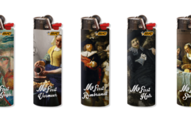 BIC aanstekers met kunstgeschiedenis