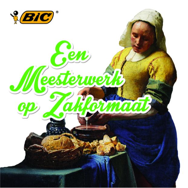 bic komt met kunstgeschiedenis op zakformaat
