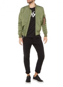 bomberjacket als voorjaarsjas voor heren