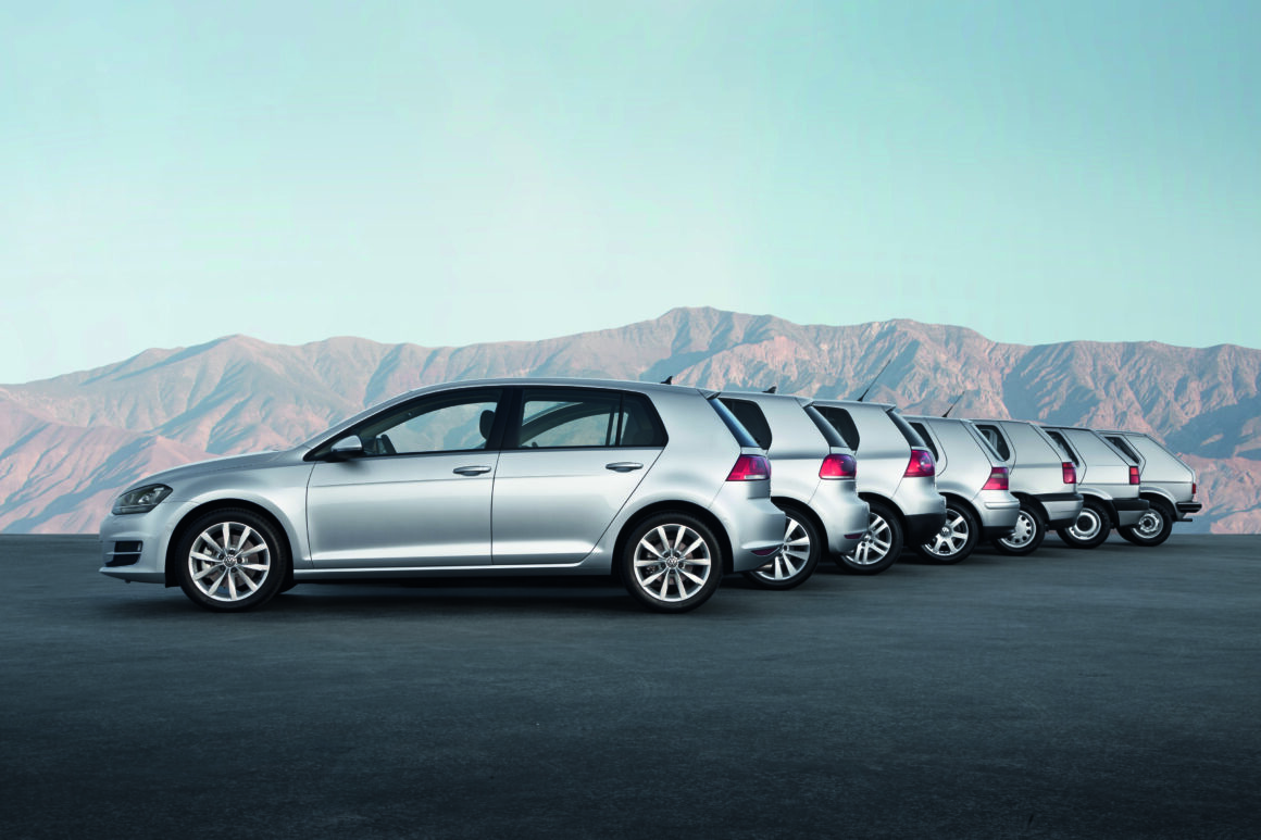 de nieuwe volkswagen golf