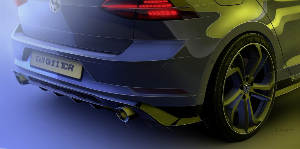 achterbumper golf gti tcr