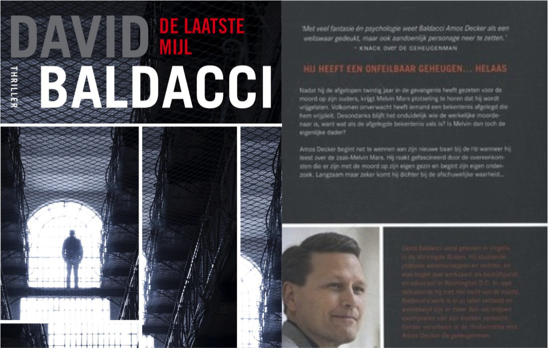 Het nieuwe boek van David Baldacci THEDUDES.NL Het nieuwe boek van David Baldacci THEDUDES.NL