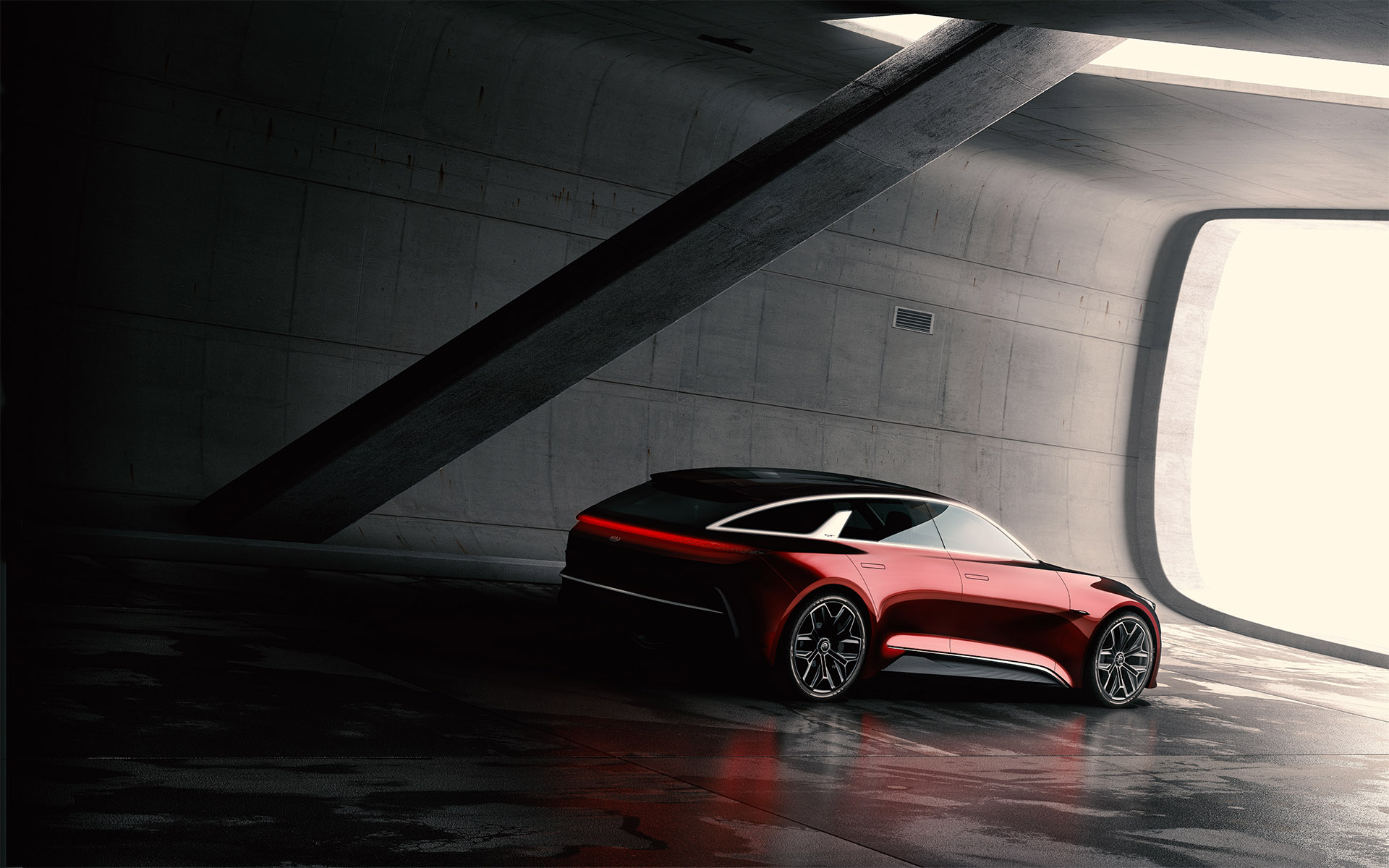 kia 'hot hatch' concept car