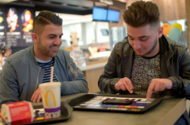 mctrax placemat, interactieve placemat