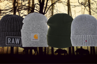 mooie heren mutsen op een rij