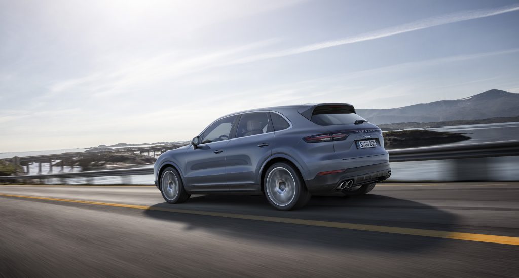 porsche cayenne achterkant